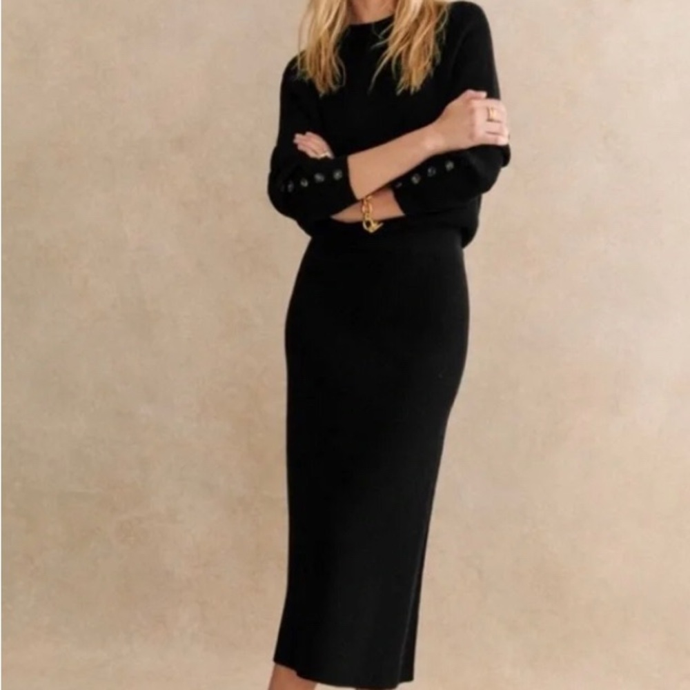 Sezane Naelle Midi Skirt